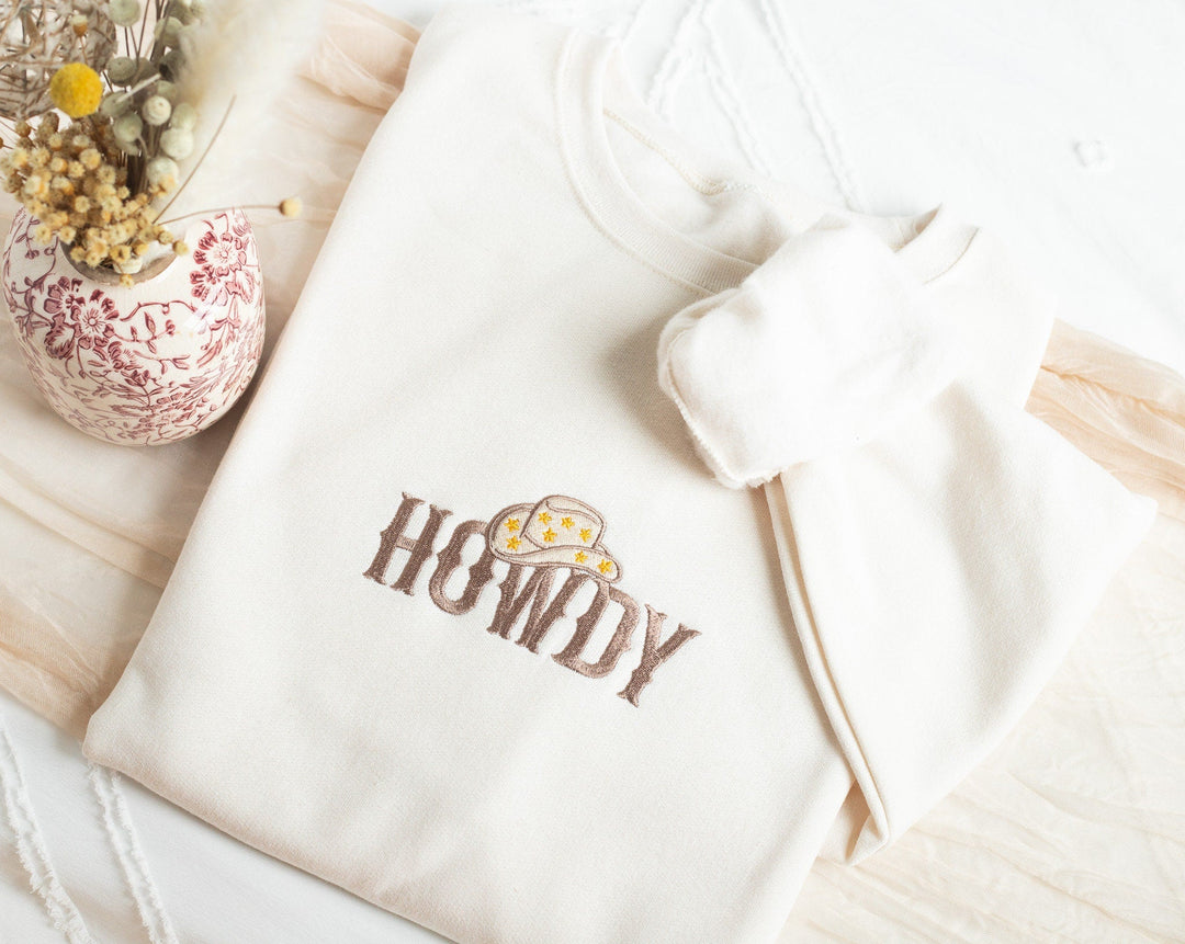 Embroidered Cowgirl Sweatshirts