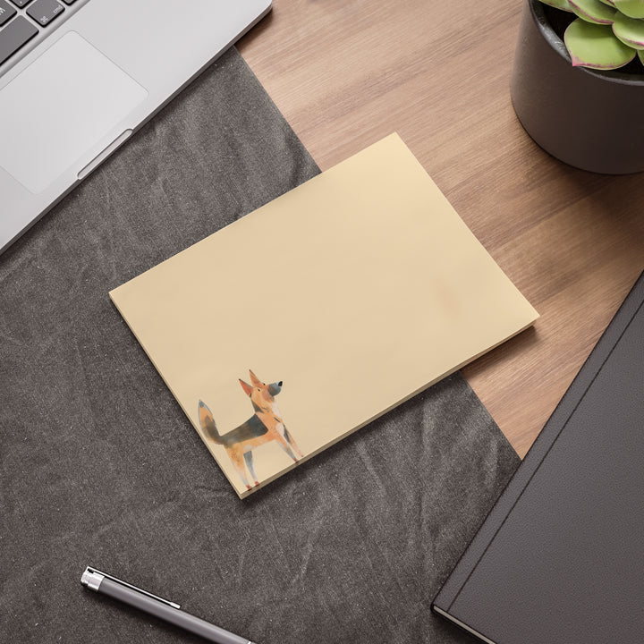 German Shepherd Notepad, Hand Drawn German Shepherd Sticky Note, German Shepherd Mom Gifts, Pet Dog Stationery