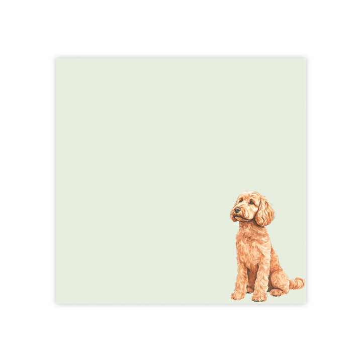 Goldendoodle Sticky Notepad, Cute Goldendoodle Sticky Note, Goldendoodle Gifts, Goldendoodle Notepad, Goldendoodle Lover Gift