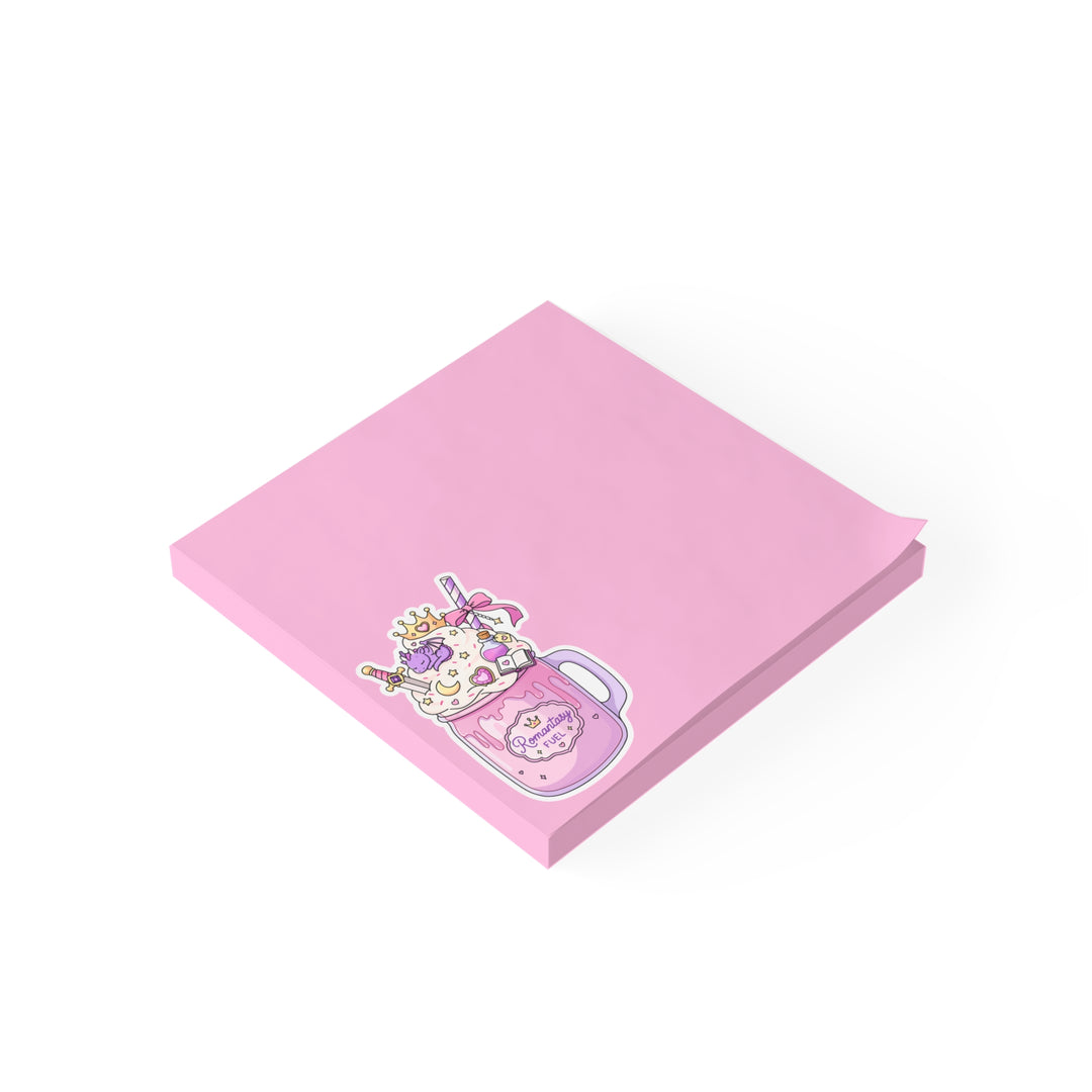 Romantasy Notepad Sticky Notepad, Fantasy Reader Bookish Memo Pad, Book Lover Gifts