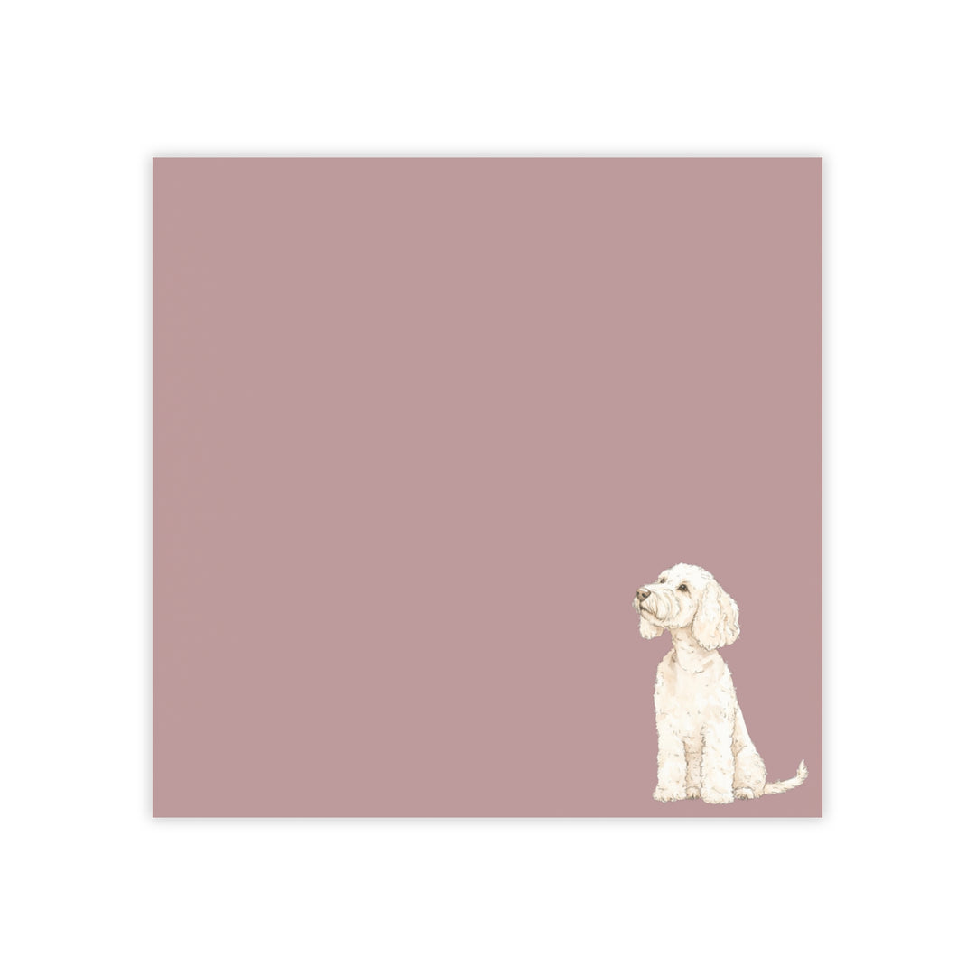 Labradoodle Sticky Note, Labradoodle Sticky Note, Labradoodle Mom Gifts, Pet Stationery, Cute Dog Gift, Labradoodle Mom