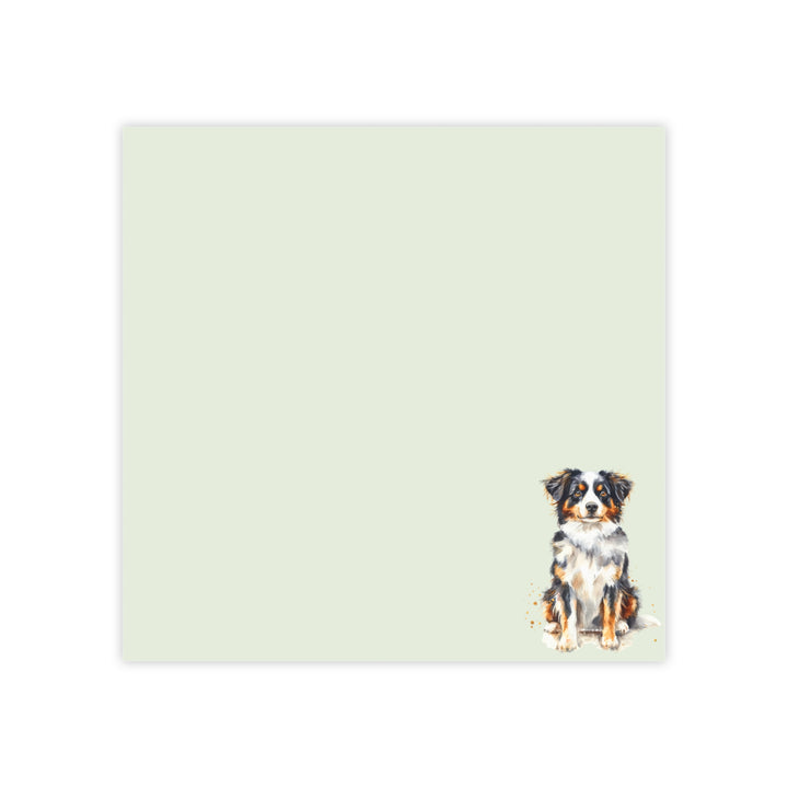 Australian Shepherd Notepad, Australian Shepherd Sticky Note, Australian Shepherd Mom Gifts, Pet Stationery, Cute Dog Gift