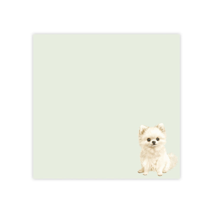 Pomeranian Sticky Notepad, Cute Pomeranian Sticky Note, Pomeranian Gifts, Pomeranian Notepad, Pomeranian Lover Gifts