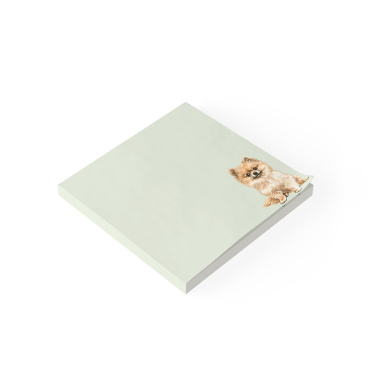 Pomeranian Sticky Notepad, Cute Pomeranian Sticky Note, Pomeranian Gifts, Pomeranian Notepad, Pomeranian Lover Gifts