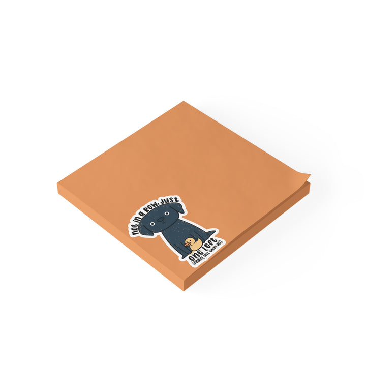 Sarcastic Emotional Support Dog Notepad, Funny Black Lab Lover Office Friend memo pad, Dog Gifts