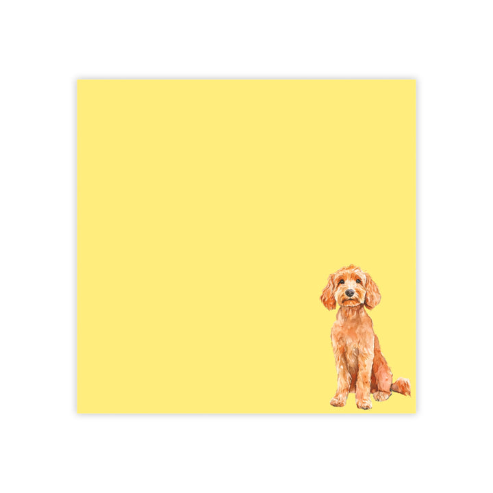 Goldendoodle Sticky Note, Goldendoodle Sticky Note, Goldendoodle Mom Gifts, Pet Stationery, Cute Dog Gift, Goldendoodle Mom