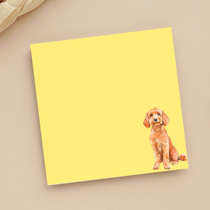 Goldendoodle Sticky Note, Goldendoodle Sticky Note, Goldendoodle Mom Gifts, Pet Stationery, Cute Dog Gift, Goldendoodle Mom
