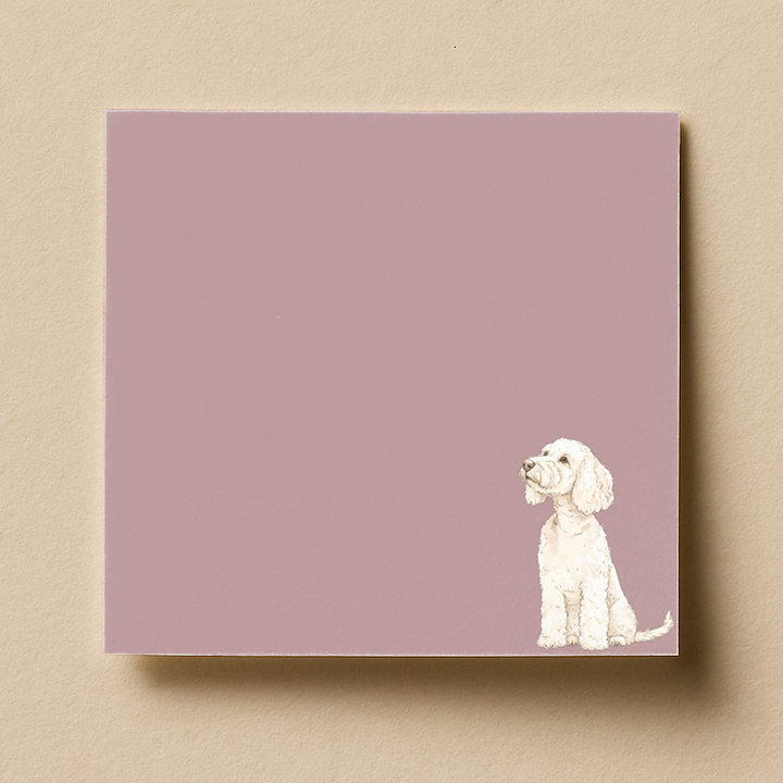 Labradoodle Sticky Note, Labradoodle Sticky Note, Labradoodle Mom Gifts, Pet Stationery, Cute Dog Gift, Labradoodle Mom