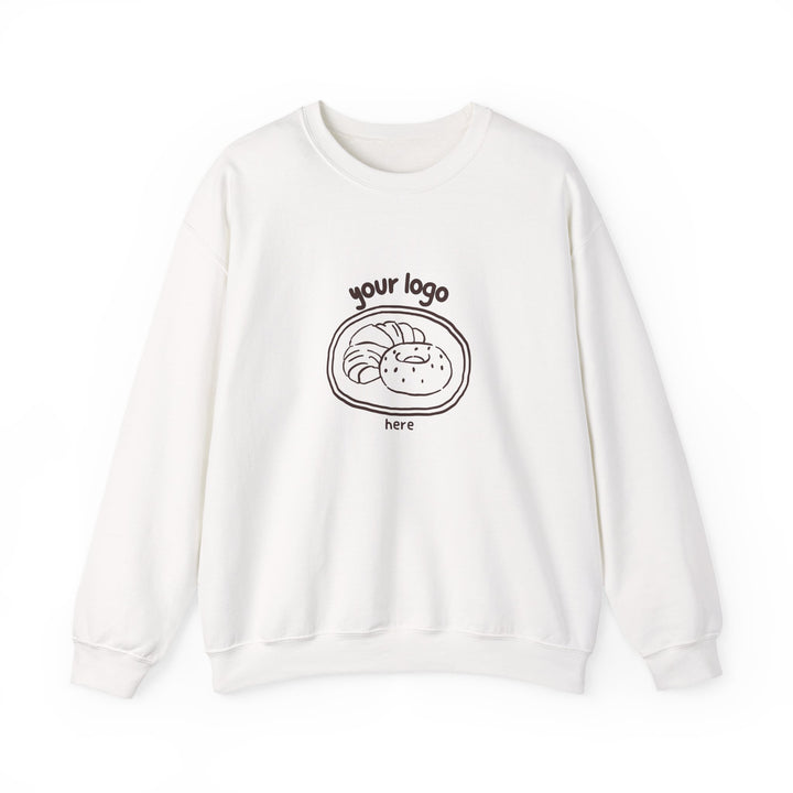 Custom Logo Sweatshirt, Personalized Business Crewneck, Your Logo Here, Unisex Company Team Pullover
