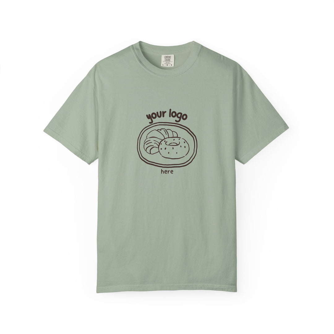 Custom Logo Comfort Colors T-Shirt, Your Business Logo Shirt, Personalized Small Business Team Tee