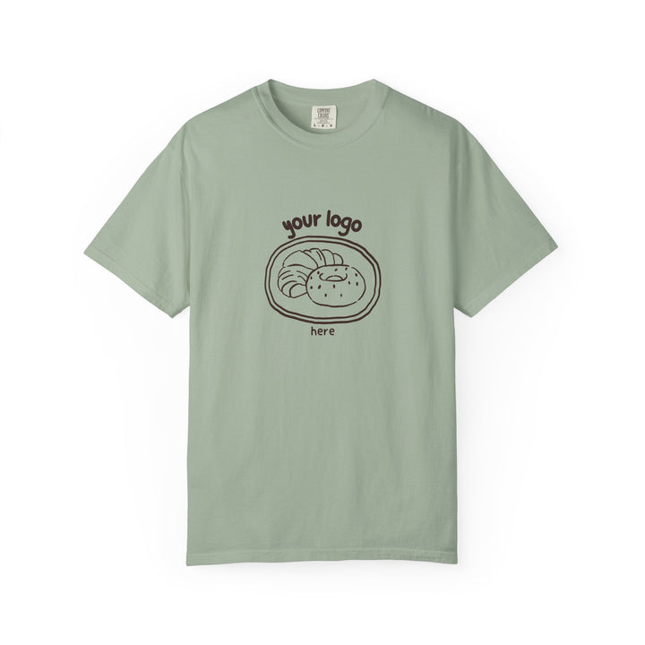 Custom Logo Comfort Colors T-Shirt, Your Business Logo Shirt, Personalized Small Business Team Tee