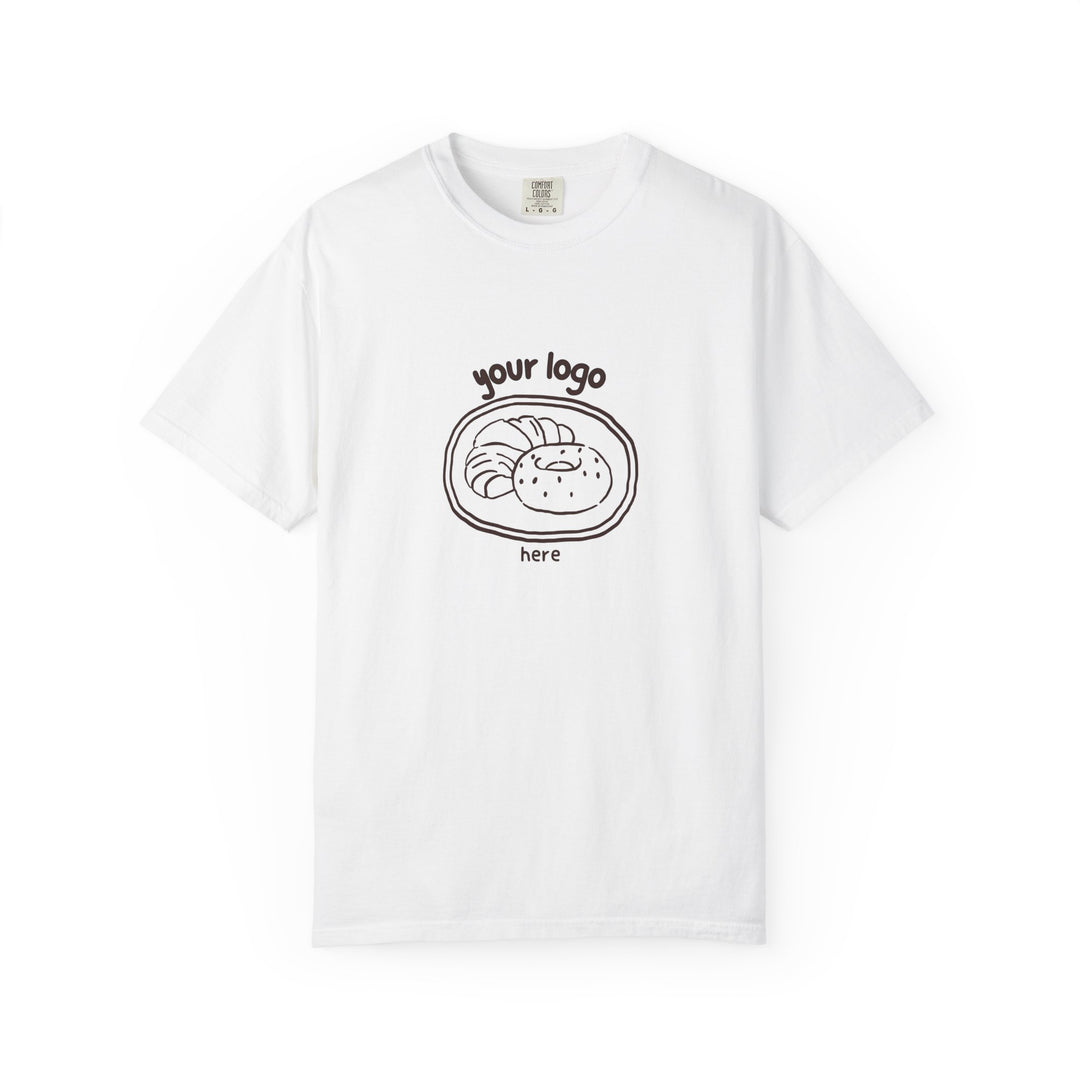 Custom Logo Comfort Colors T-Shirt, Your Business Logo Shirt, Personalized Small Business Team Tee