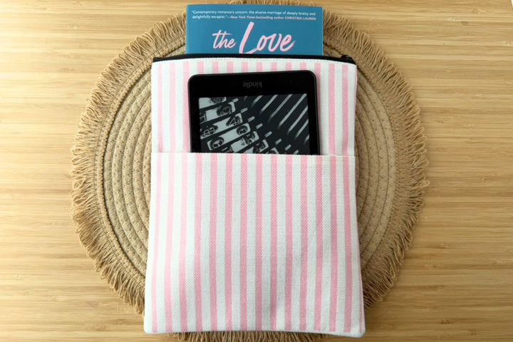 Custom Book Sleeve with Zipper
