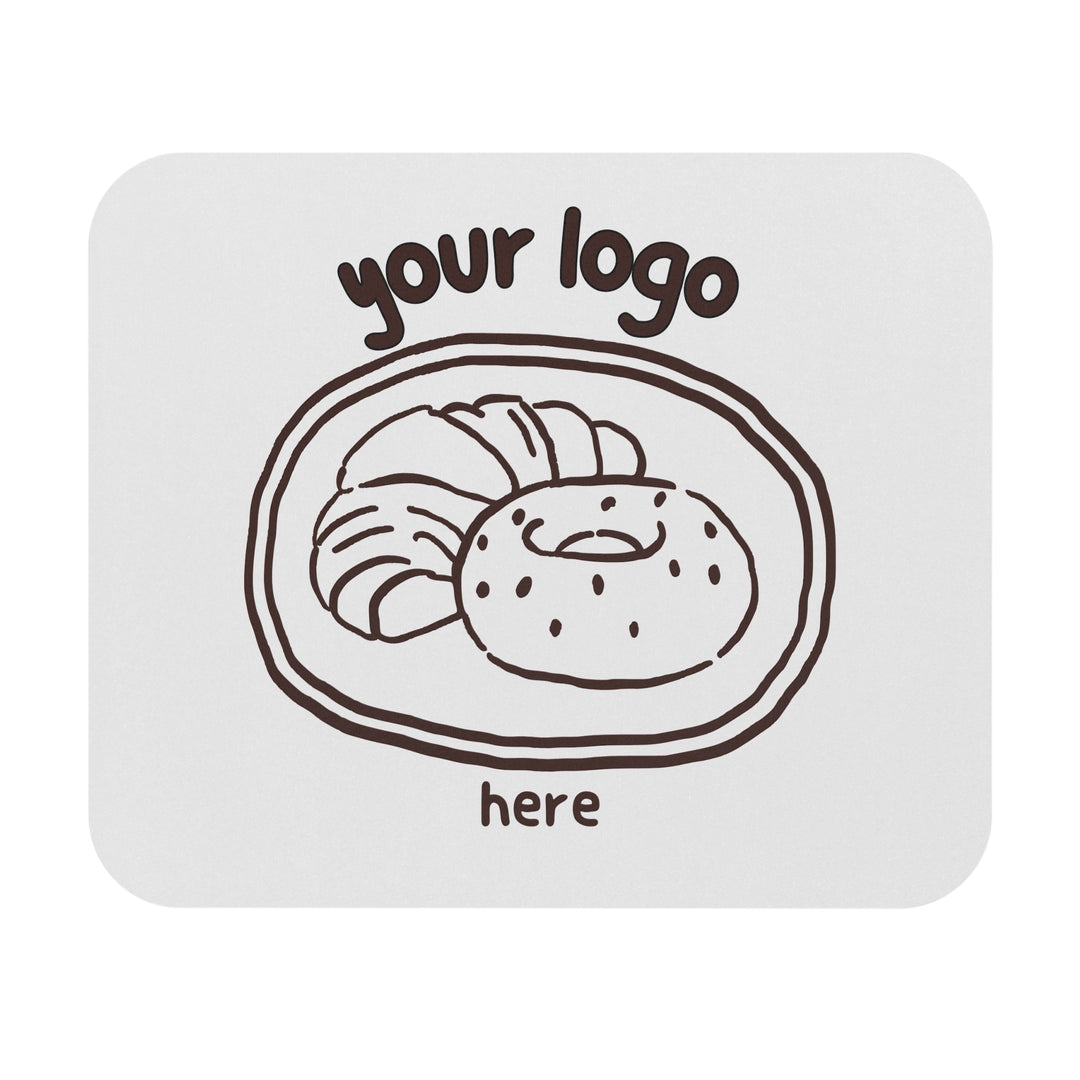 Custom Logo Mouse Pad, Personalized Business Desk Accessory, Your Logo Here, Company Office Gift, 9 x 8