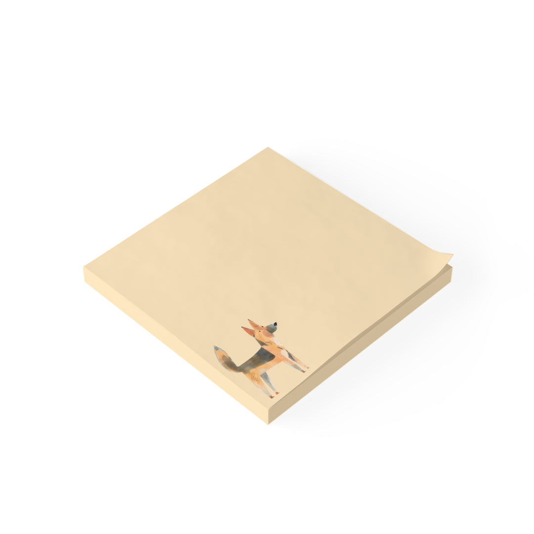 German Shepherd Notepad, Hand Drawn German Shepherd Sticky Note, German Shepherd Mom Gifts, German Shepherd Stationery