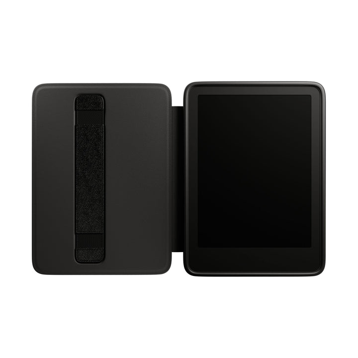 Custom Watercolor Dog Kindle Case, Light Blue White Stripes, Personalized Pet Photo Cover, 7 Inch Paperwhite Colorsoft