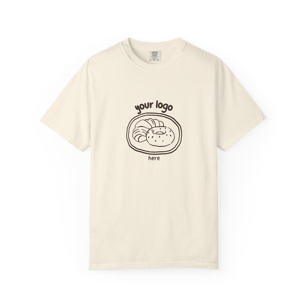 Custom Logo Comfort Colors T-Shirt, Your Business Logo Shirt, Personalized Small Business Team Tee