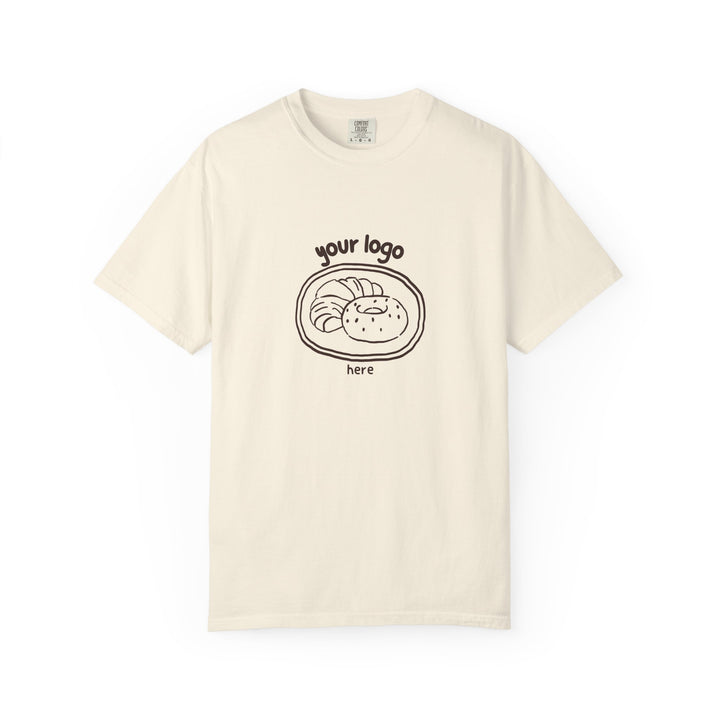 Custom Logo Comfort Colors T-Shirt, Your Business Logo Shirt, Personalized Small Business Team Tee
