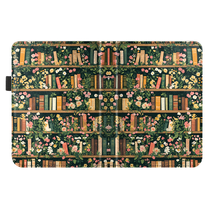 Cozy Library Kindle Case with Stand & Hand Strap