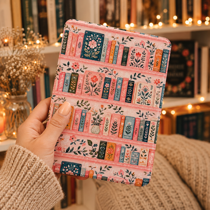 Whimsical Library Kindle Case for 12th Gen Paperwhite & Colorsoft
