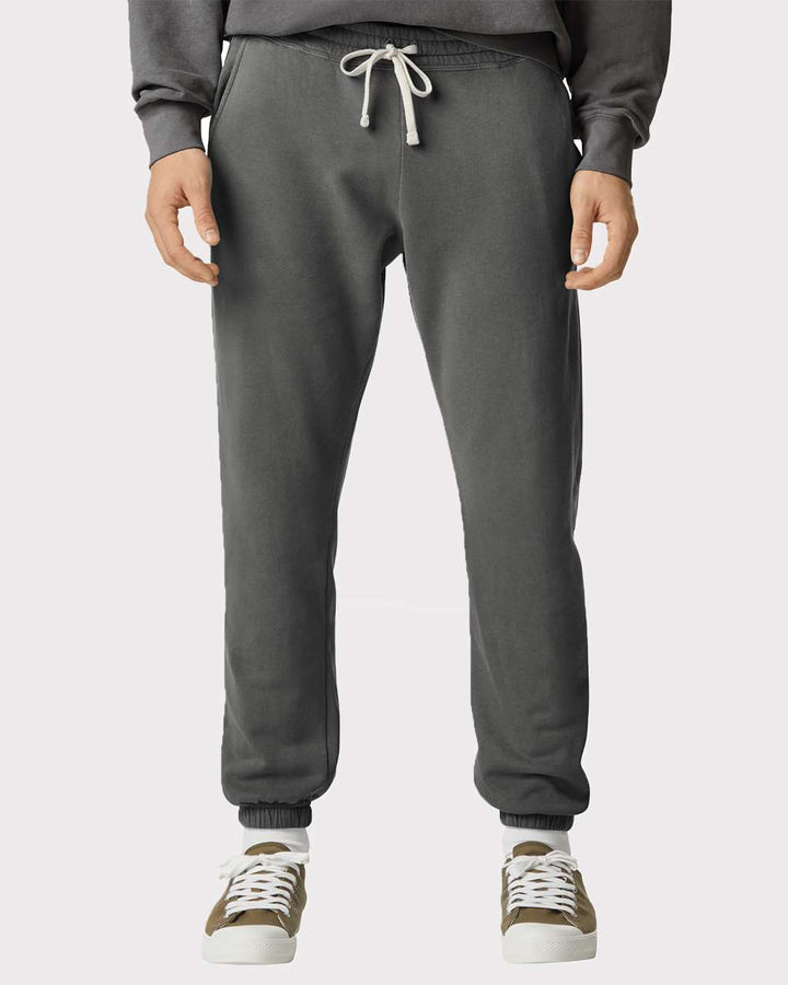 Embrodiered Lightweight Fleece Sweatpants by Comfort Colors
