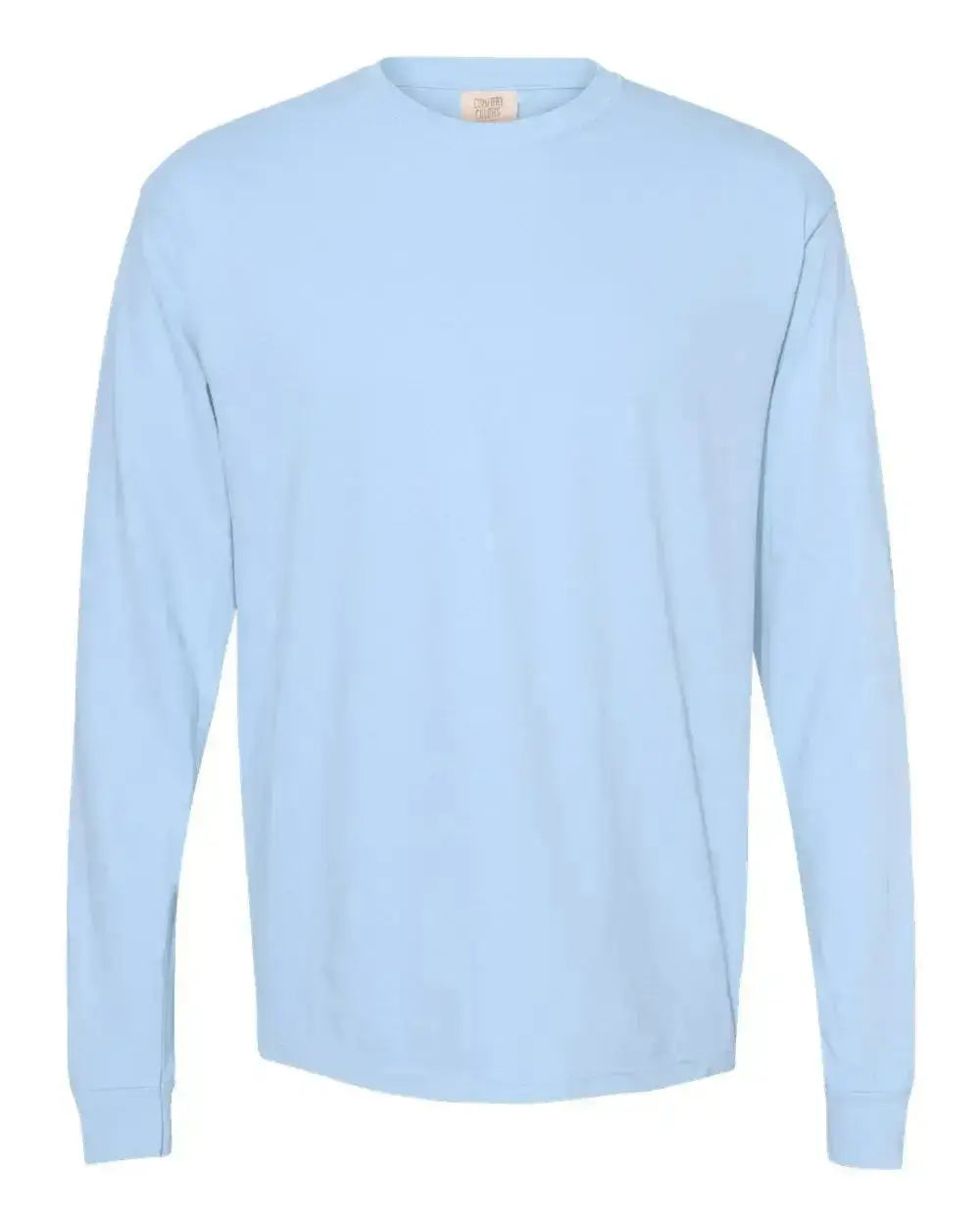 Custom Logo Embroidered Comfort Colors T-shirt, Long Sleeve nunusstudio
