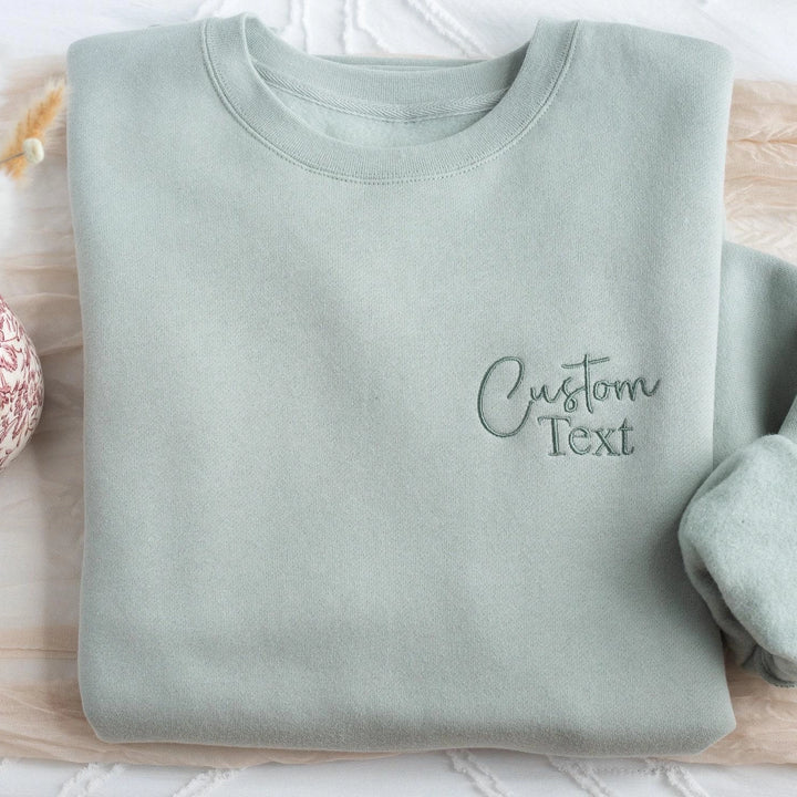 Custom Embroidered Crewneck Sweatshirt