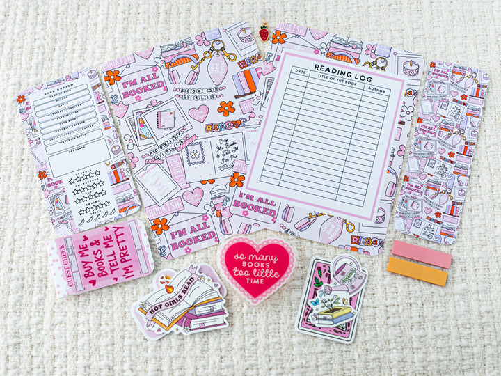 Kindle Accessories Box - The Pink Bookish Box
