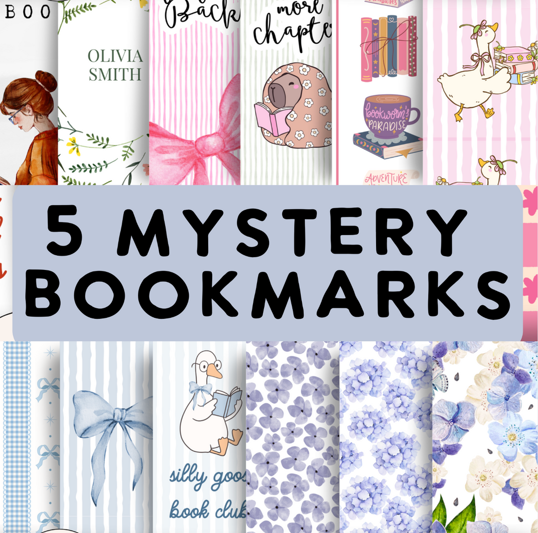 5 Mystery Bookmarks
