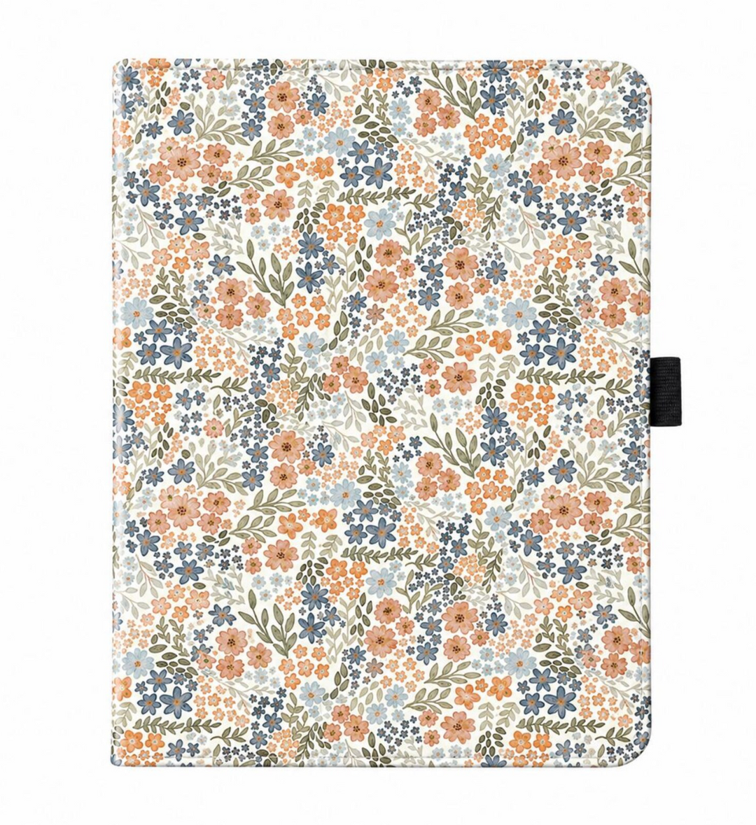 Watercolor Floral Kindle Case with Stand & Hand Strap