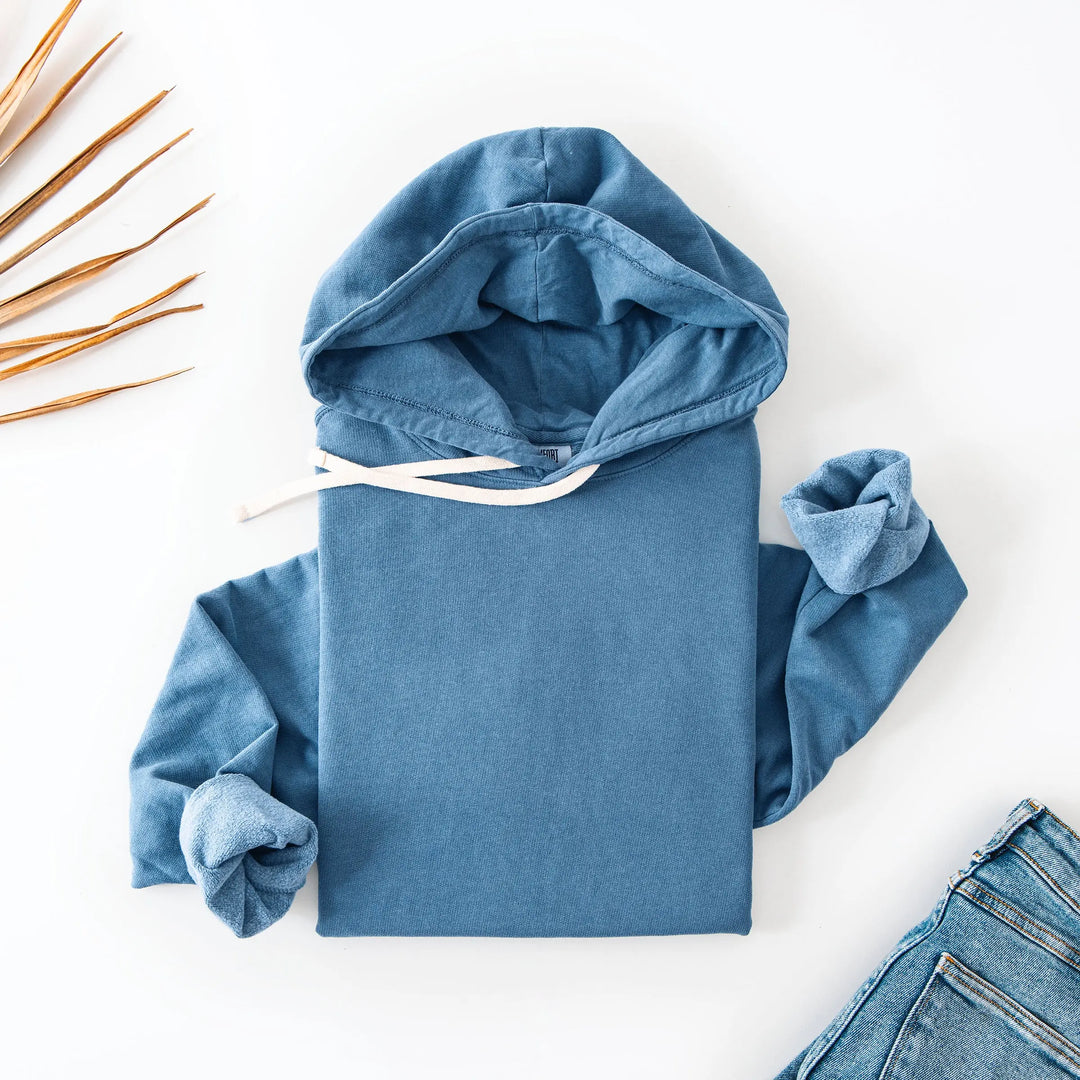 Custom Embroidered Comfort Colors Hoodie 1467 nunusstudio