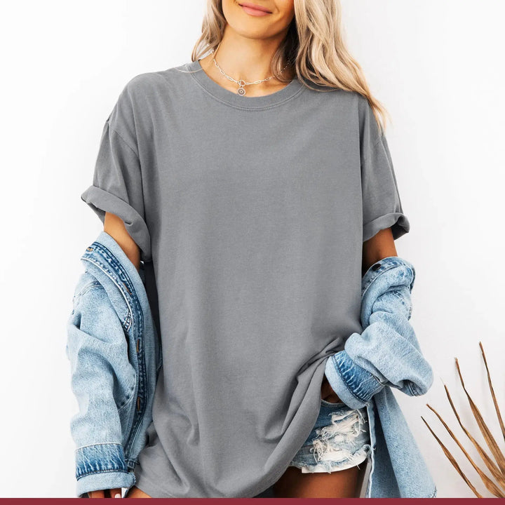 Custom Logo Embroidered Comfort Colors T-shirt, Short Sleeve nunusstudio