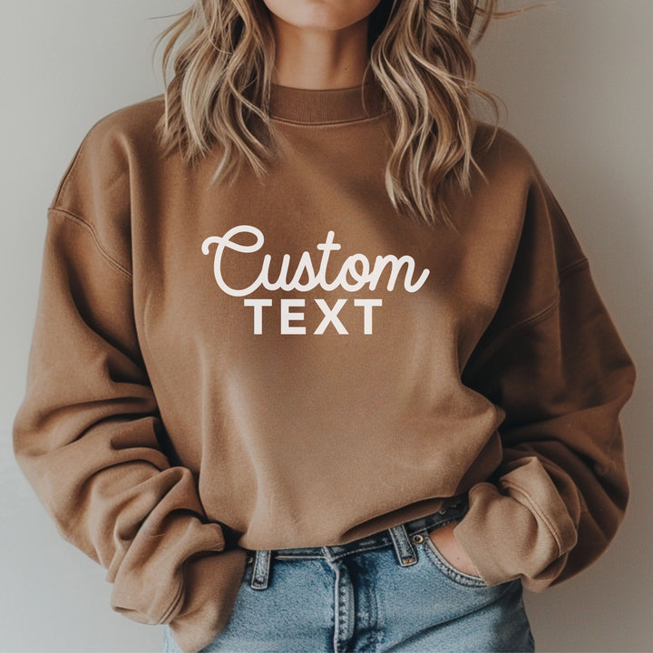 Custom Comfort Colors Crewneck Sweatshirt 1466