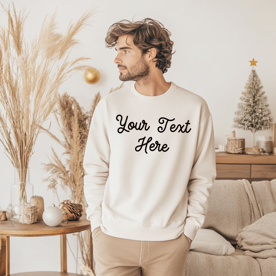 Custom Printed Crewneck Sweatshirt