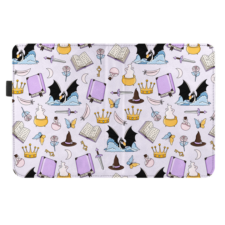 Romantasy Dragon Kindle Case with Stand & Hand Strap