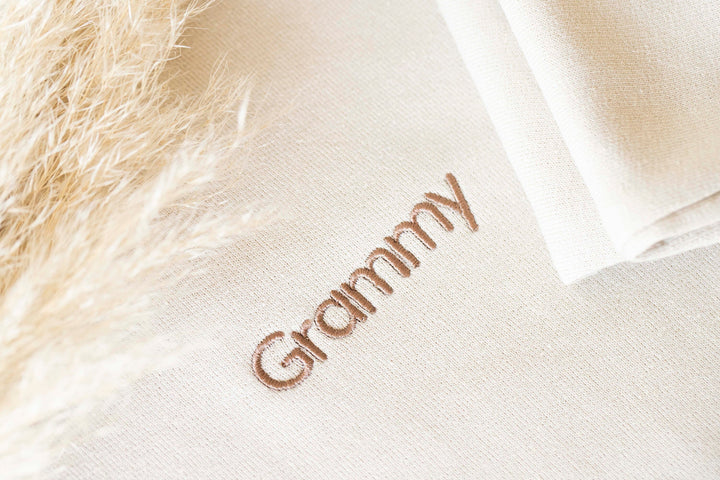 Custom Embroidered Sweatshirt for Mother's Day, Embroidered Mom Sweatshirt with Kids Names, Sleeve Kids Names, Personalized PRP97C X