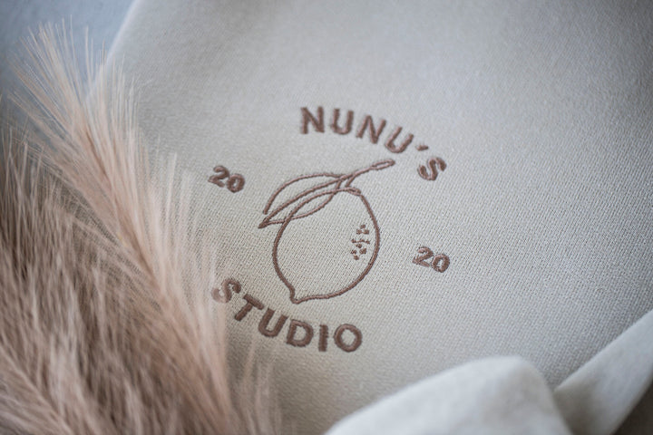 Custom Logo Embroidered Crewneck Sweatshirt, Business Logo Embroidered Sweatshirt, Business Logo Sweatshirt, Custom Logo Sweatshirt, 97X