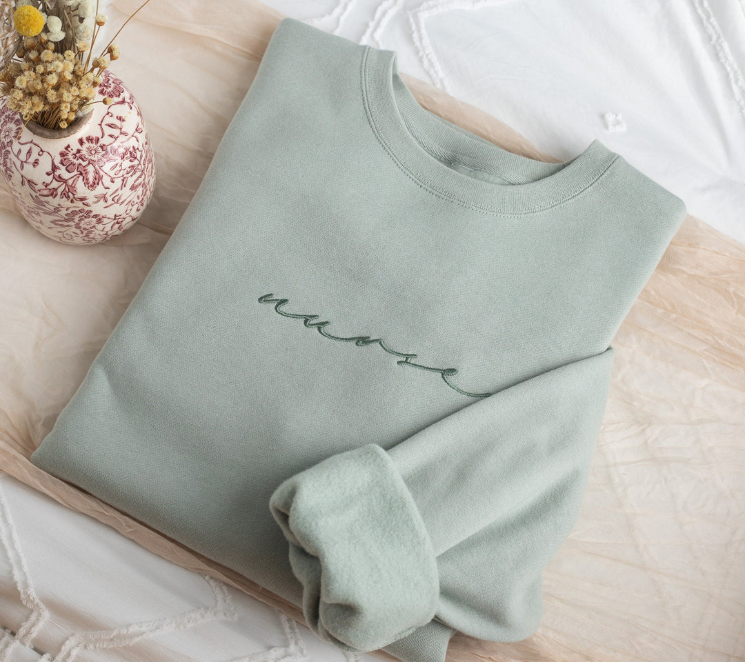 Embroidered Nurse Sweatshirt, Minimalist Nurse Crewneck, Nurse Graduation Gift, Gift for Nurse, Registered Nurse, Cute Nurse Gift, NUR-C-196