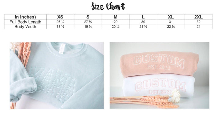 Embroidered Mama Sweatshirt, Embroidered Bella Canvas Crewneck, Personalized Gifts, Personalized Sweatshirt, Trendy Crewnecks Women MC250C X