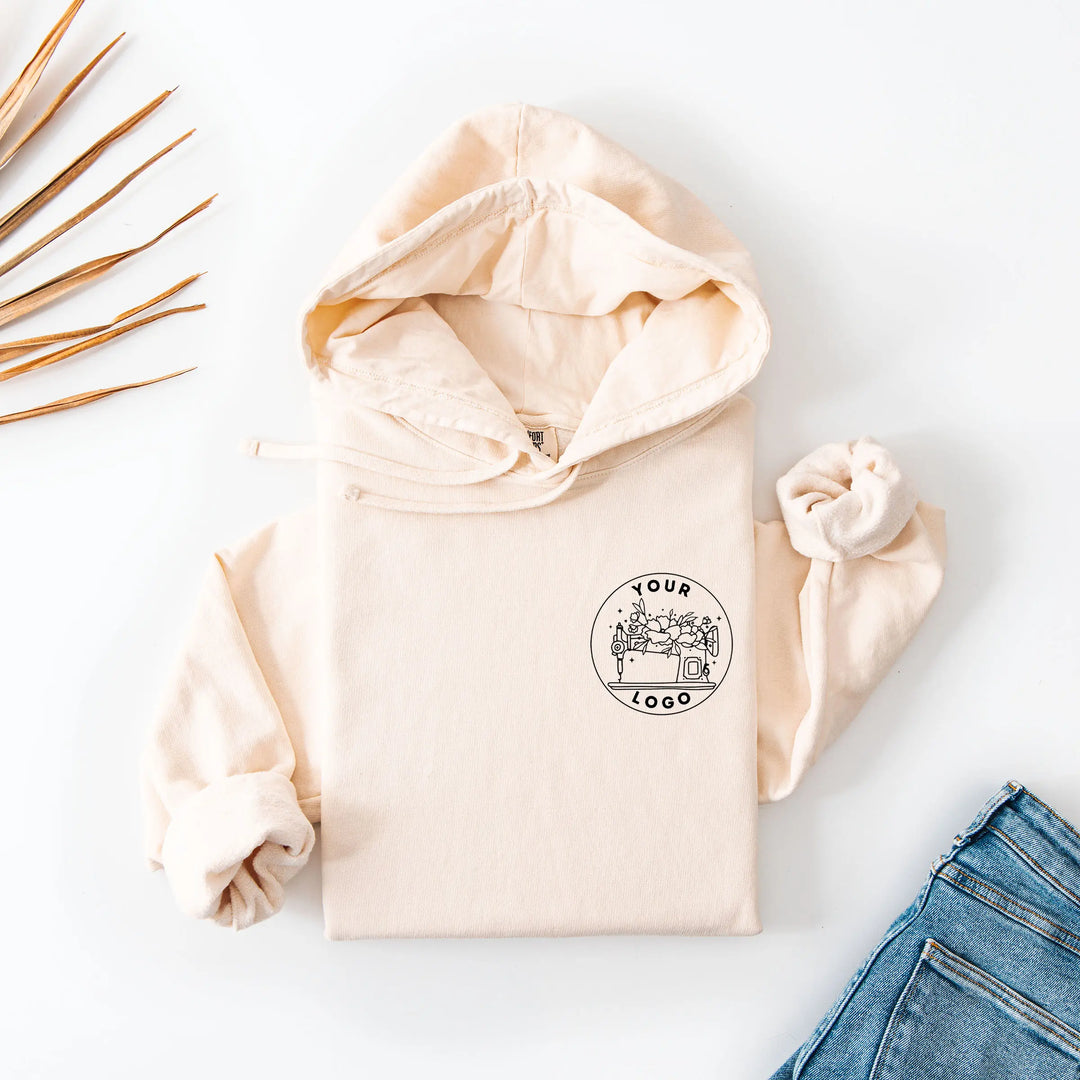 Custom Logo Comfort Colors Hoodie 1467 nunusstudio