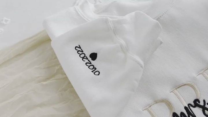 Embroidered Bride Sweatshirt, Bride Gift, Bridal Shower Gift, Bride Be Gift, Future Mrs Gift, Bride Gift, Personalized Bride Gift MXC250C X