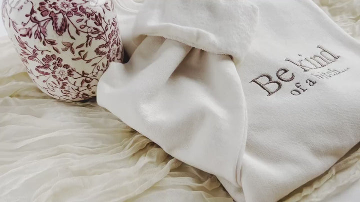 Embroidered Be Kind of a B Sweatshirt, Funny Gifts for Women, Cute Sweatshirt for Best Friend, Sassy Sweatshirt, Gifts for Her, BEK-C-120