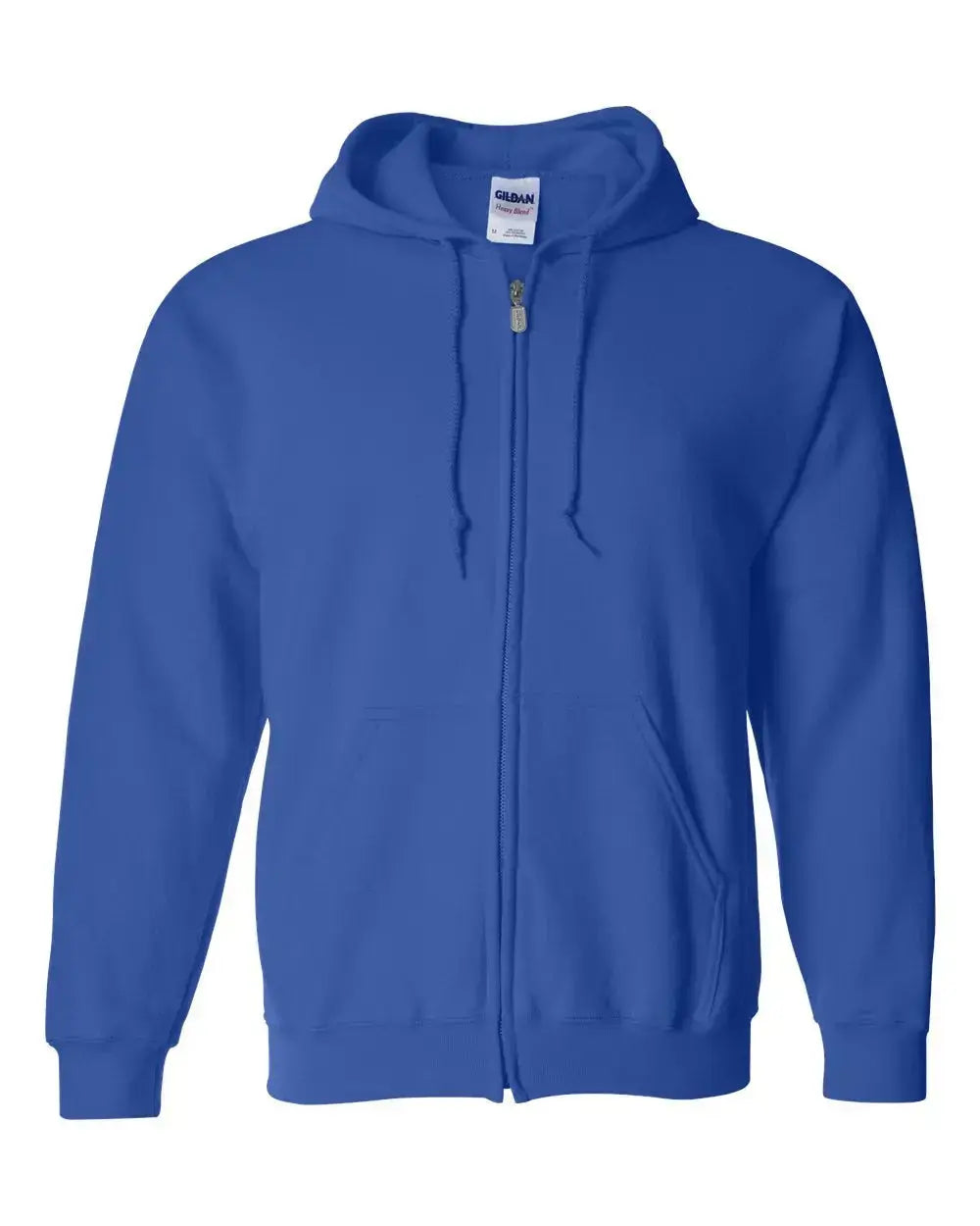 Custom Text Full Zip Fleece Hoodie - nunusstudio