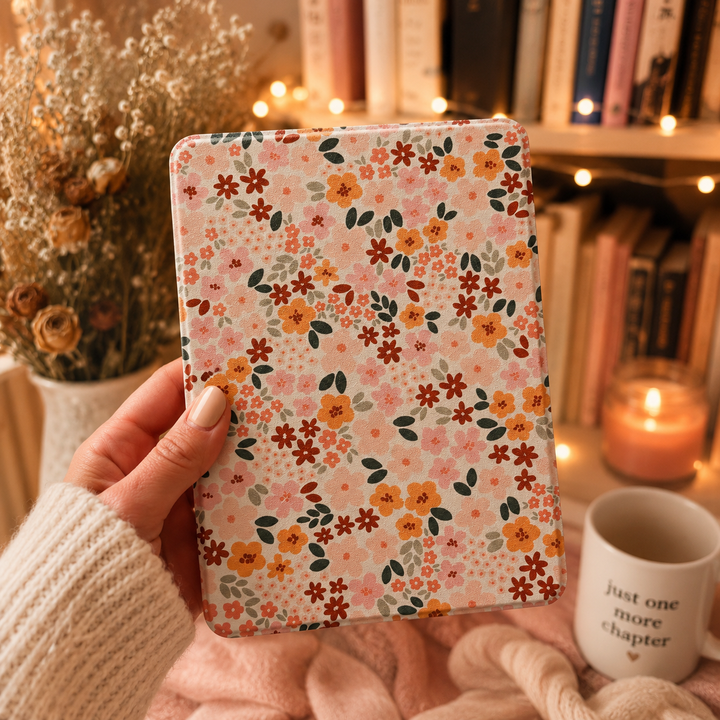 Whimsical Floral Kindle Case for 12th Gen Paperwhite & Colorsoft