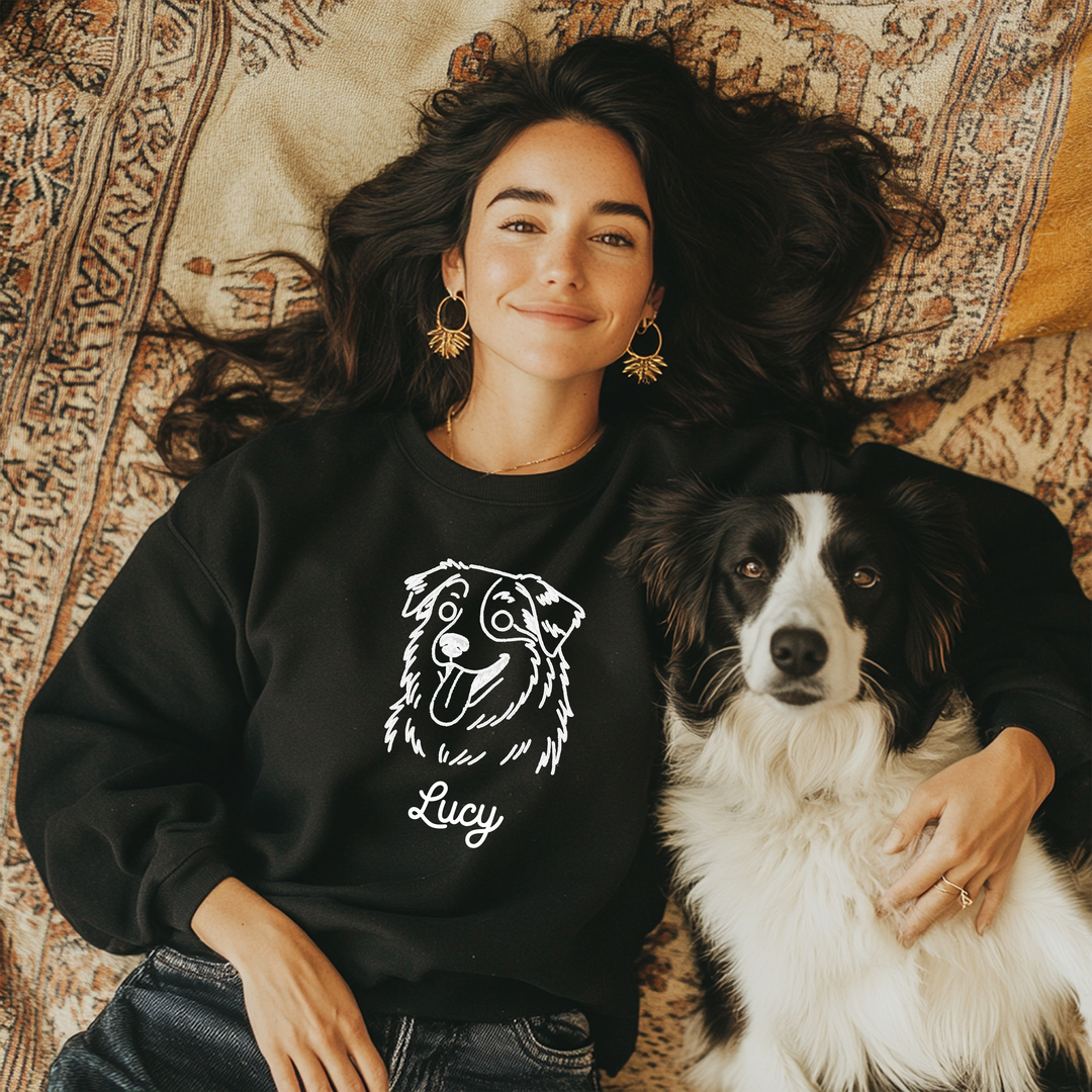 Custom Ugly Dog Portrait Sweatshirt