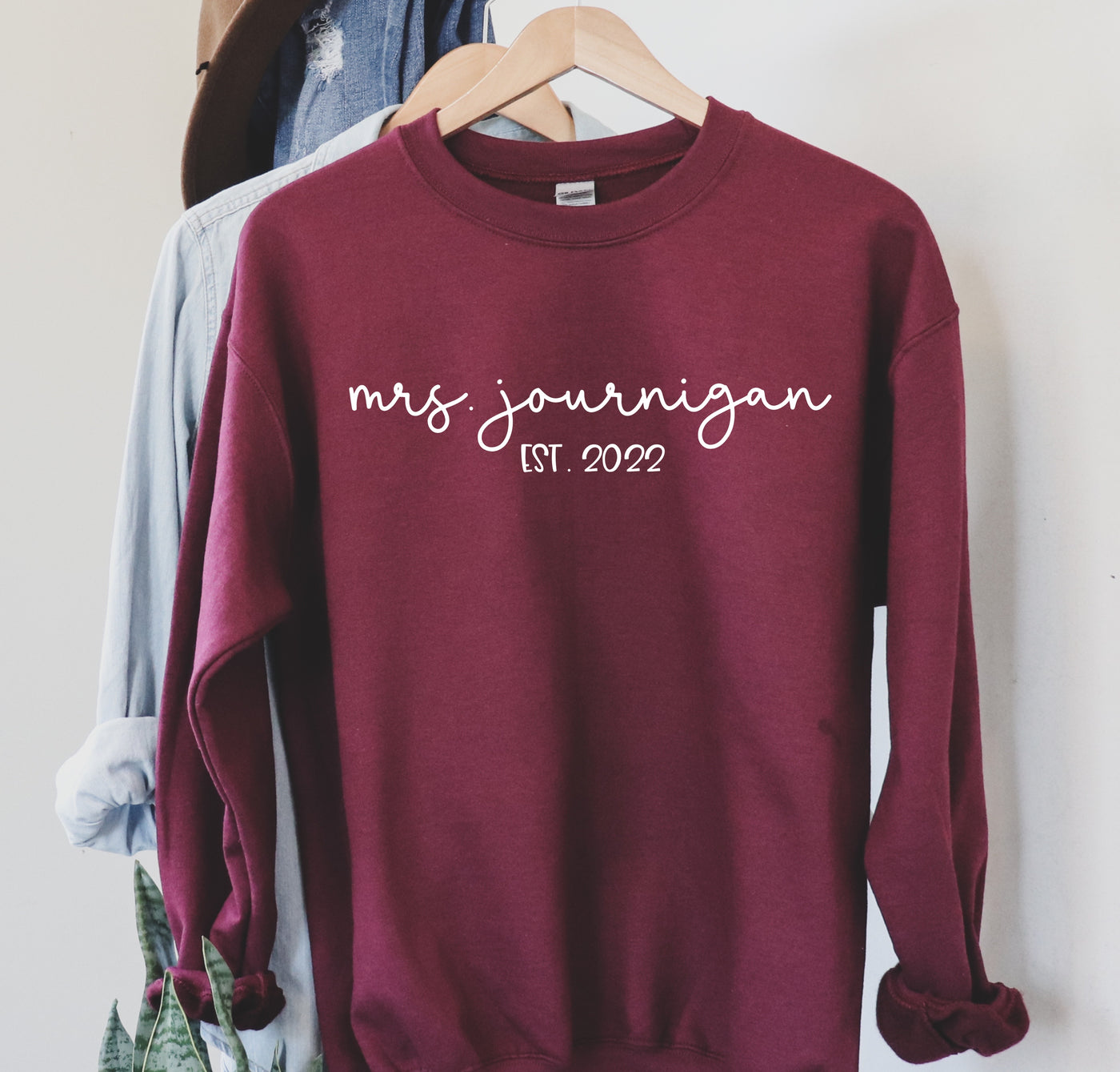 Personalized Future Mrs Sweatshirt