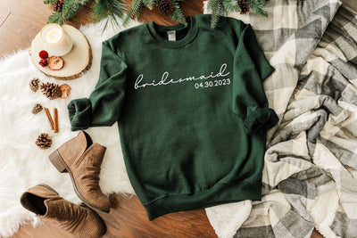 bridesmaid crewneck