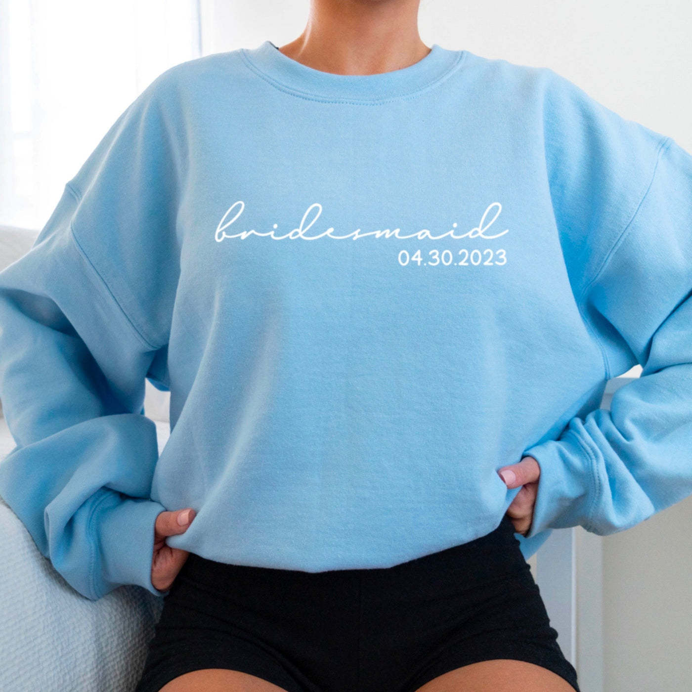 Personalized Bridesmaid Sweatshirt