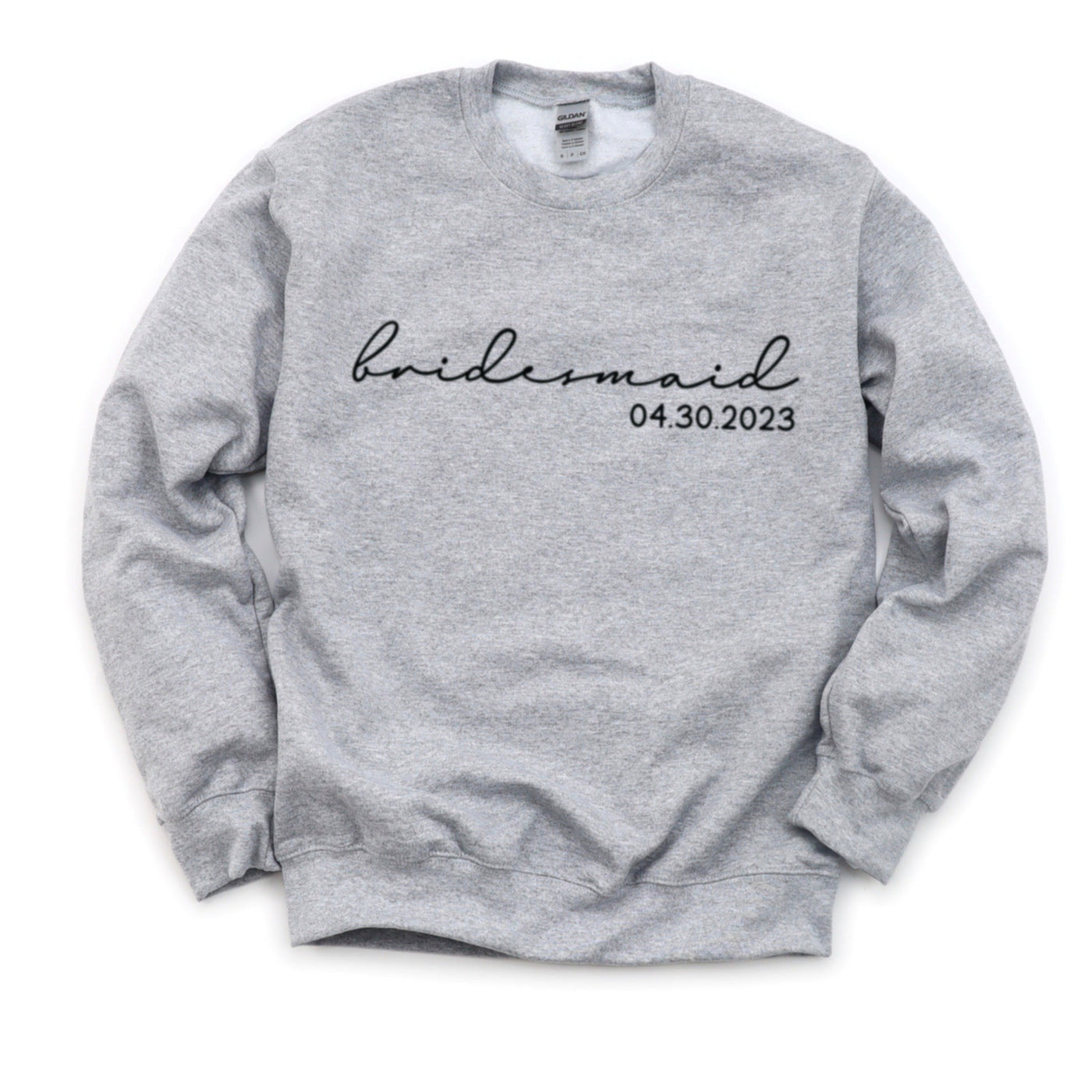 Personalized Bridesmaid Sweatshirt