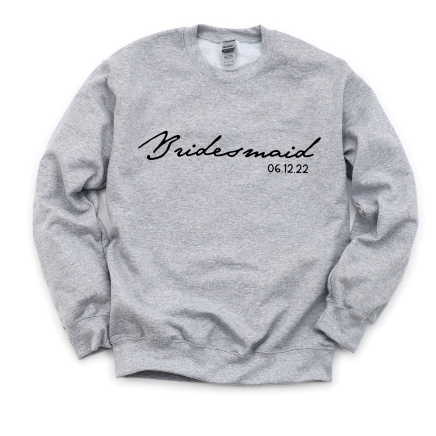 custom bridesmaid crewneck